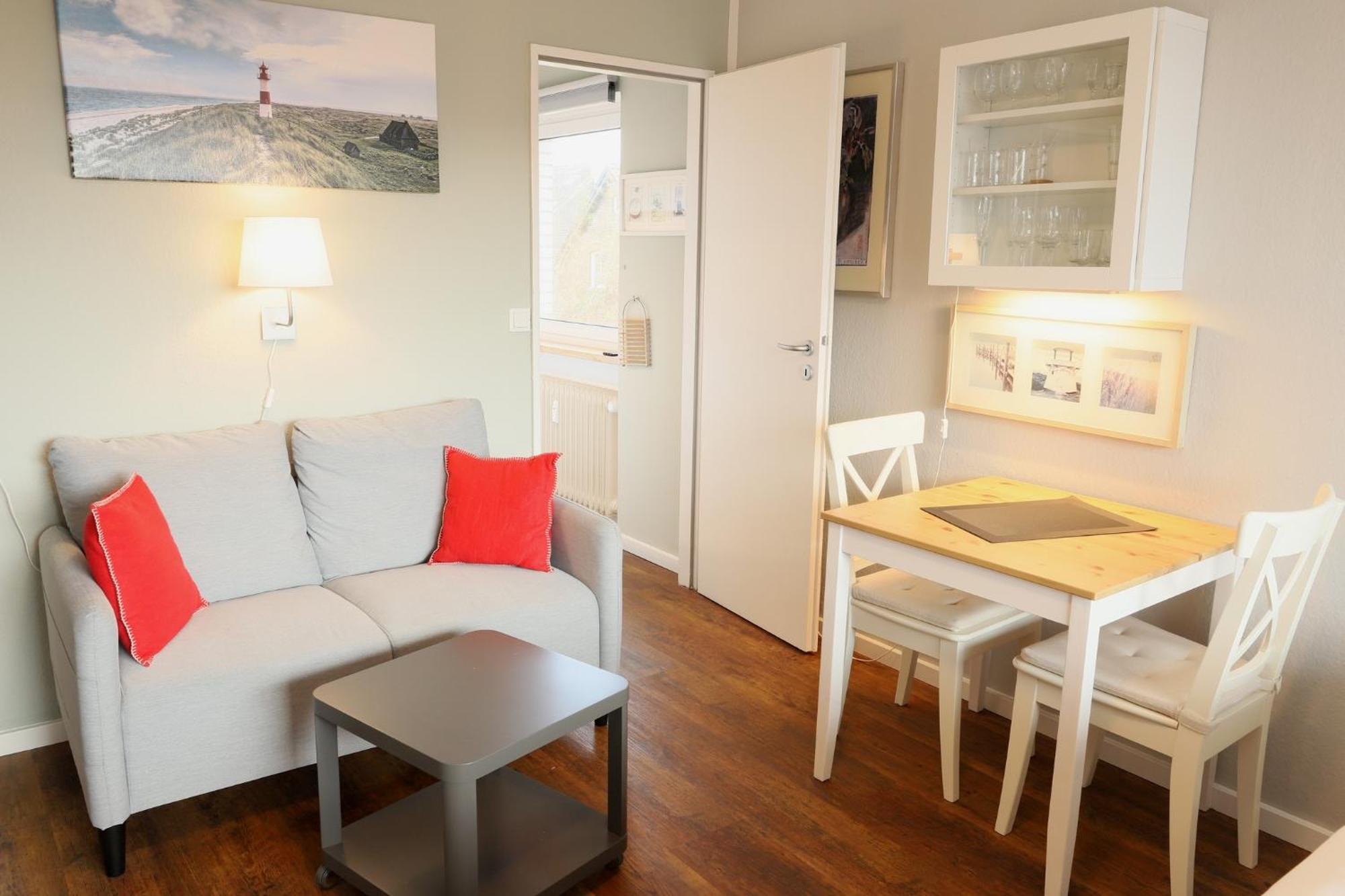 ווסטרלנד Helle, 1- Zimmer Appartement Mit Doppelbett מראה חיצוני תמונה